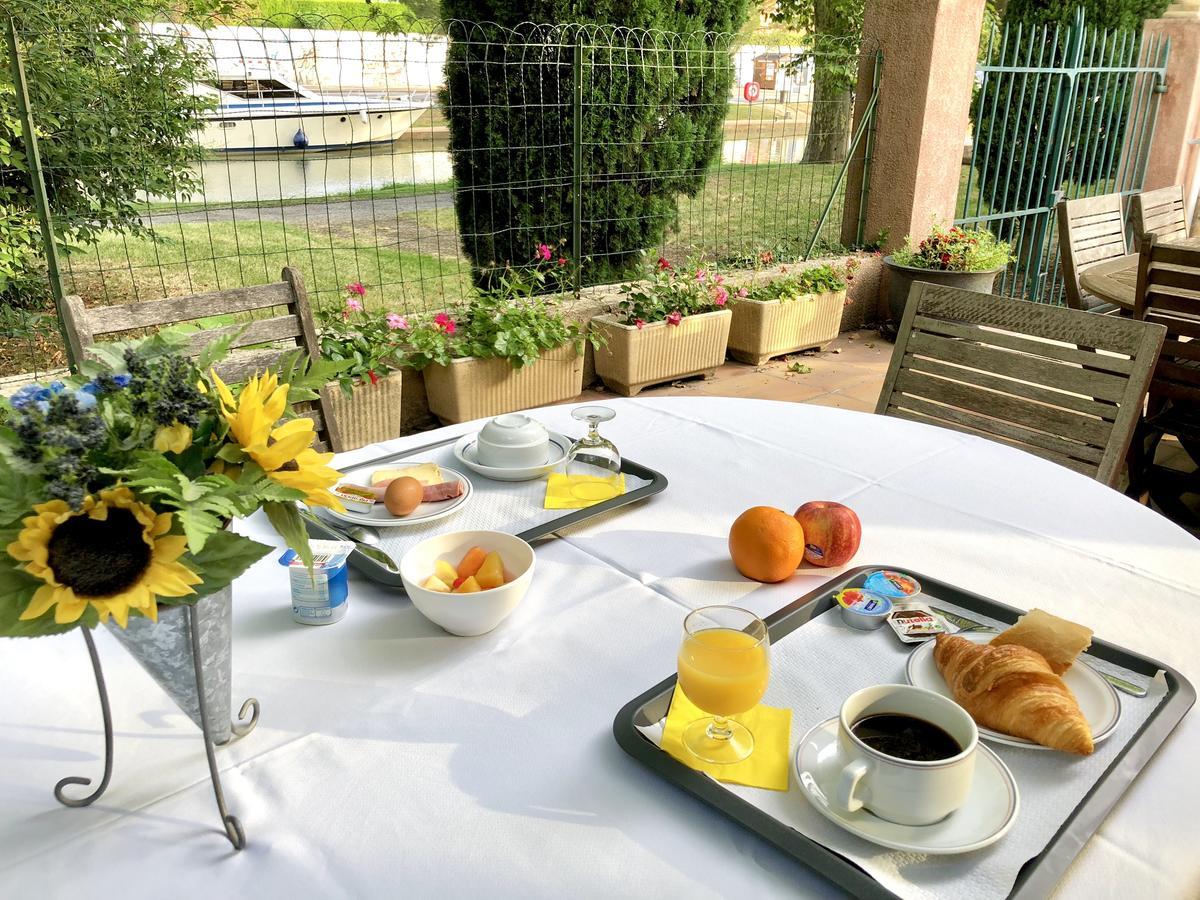 Hotel Du Canal Castelnaudary Exterior foto